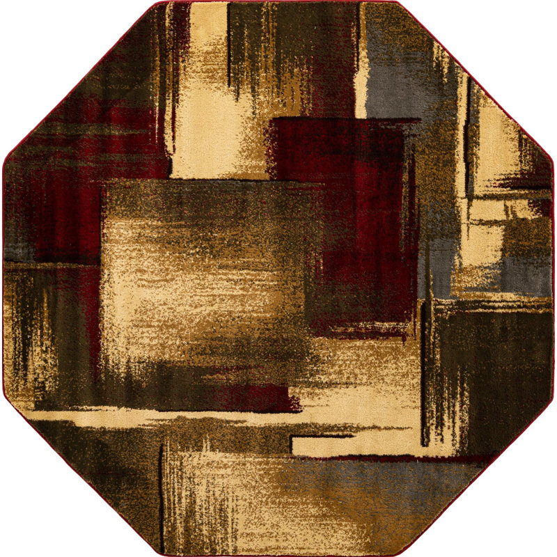 Trejo Indoor Rug, Octagon 6' 