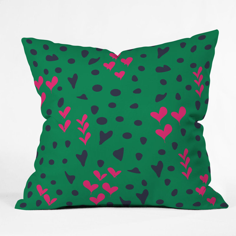 Vy La Animal Love Throw Pillow, 20" x 20"