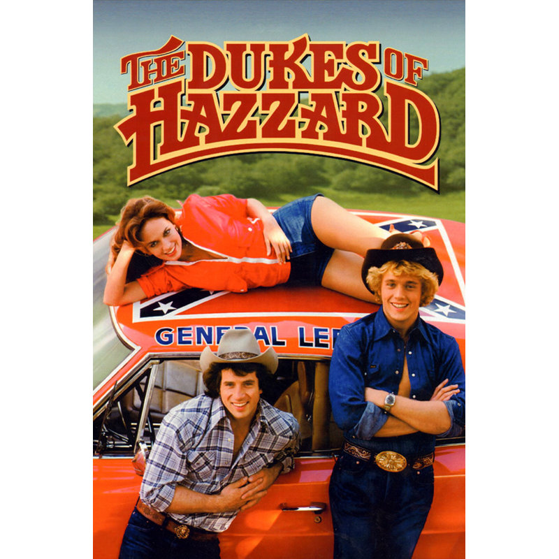 Les ducs d'Hazzard, H 18 po x l 12 po