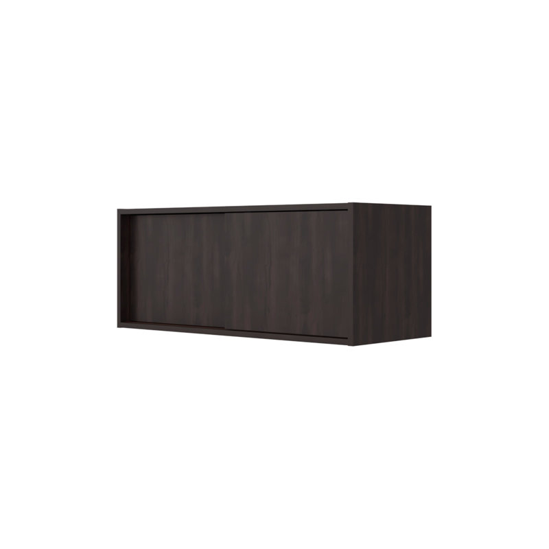 Armoire de rangement murale, Noyer