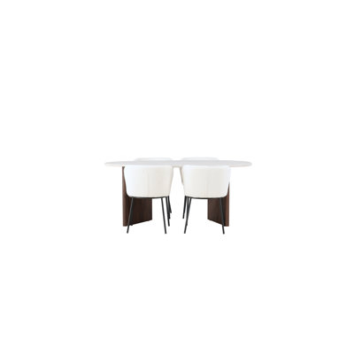 Weathers 4 - Person Dining Set