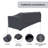 Hoyt 92.52” Outdoor Aluminum 3-Seater Sofa Cover