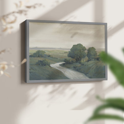 Running Creek II -Framed Print - Restickable
