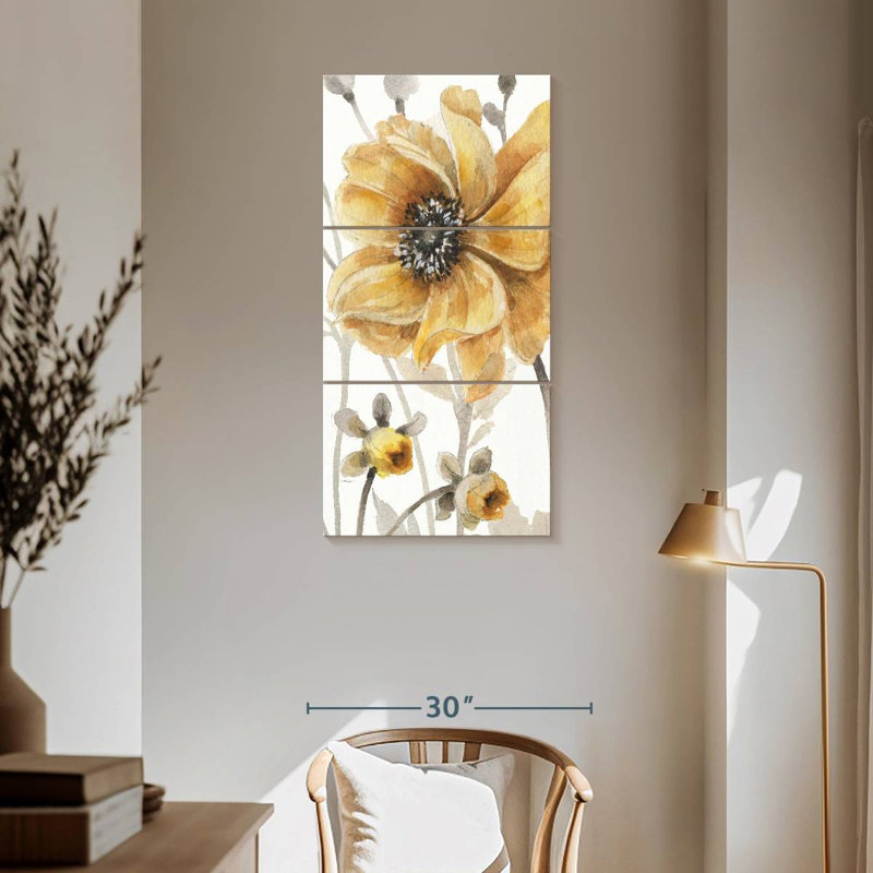 Fields V, 62" H x 30" W