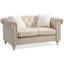 Causeuse élégante beige avec touche moderne-1157159465
