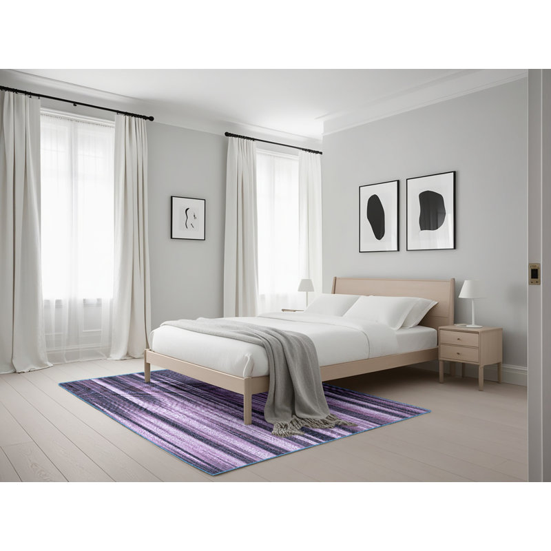 Performance Wool Indoor Rug, Rectangle 5' x 7'