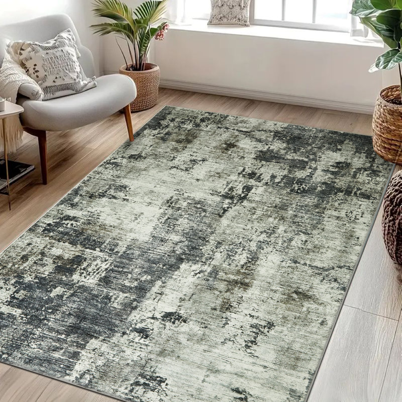 Luxury Plush Area Rug Machine Tufted Shaggy Carpet, Rectangle 160 x 230 cm
