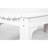 Backless Patio Bench With Wood-Like Surface - All Weather, Protected, White, 500Lbs Capacity, Materials, Easy To Install For Garden & Balcony Look Patio, Balcony, Garden, , Simple Assembly Process-1849014057