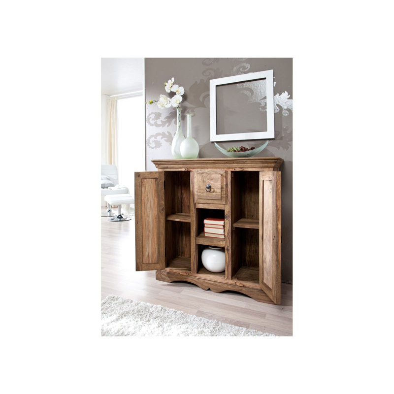 Leeds Solid Wood 87cm W 1 - Drawer Chest of Drawers