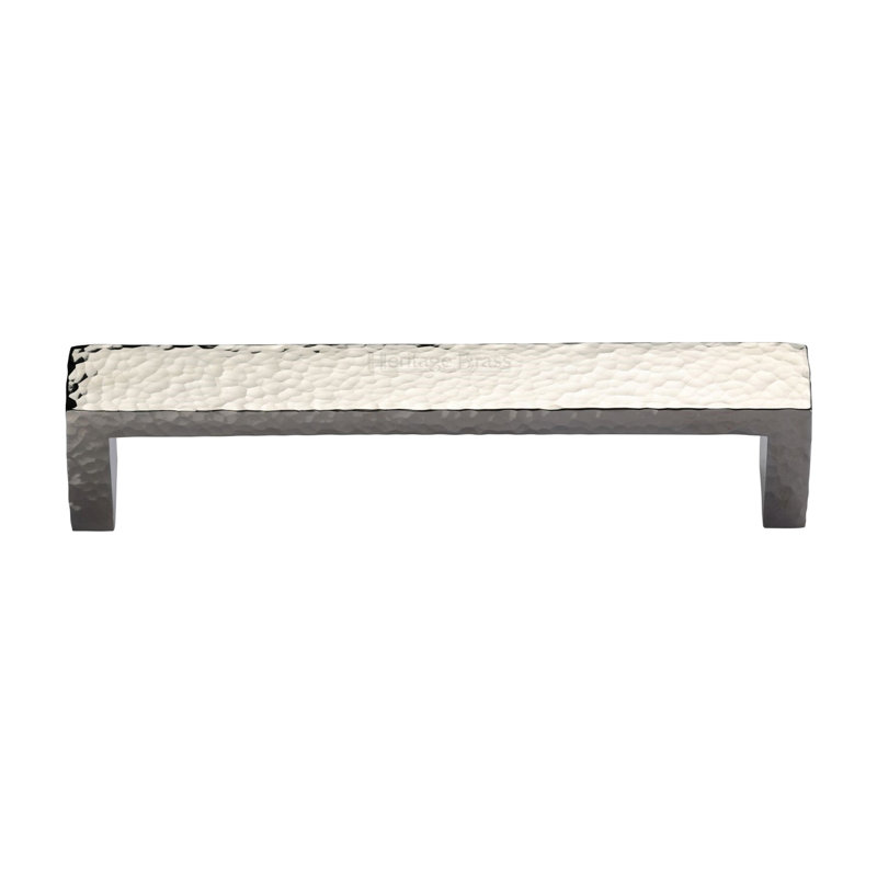 Heritage Brass Heritage Cabinet Pull Hammered Wide Metro Design, 200cm L x 20cm W, Polished Brass