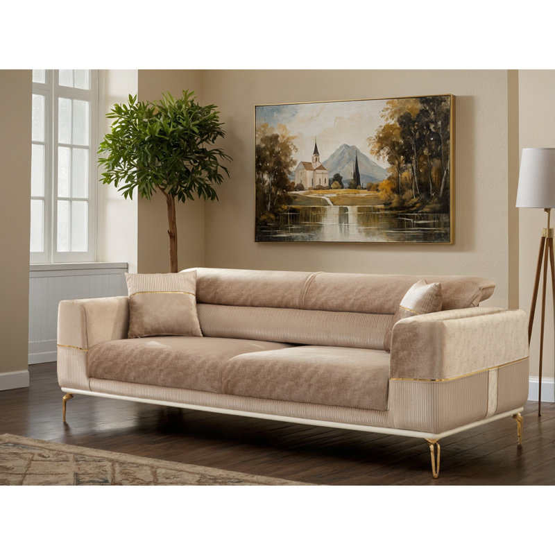 Martellish 2 - Piece Velvet Living Room Set