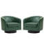 72Cm Wide Swivel Barrel Chair-1614842812