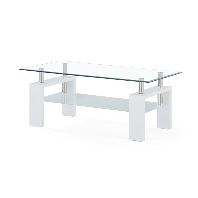 Table basse, Blanc