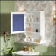 20'' Wall Mounted Bathroom Storage Cabinet With Mirror, Wall Mounted Home Storage With Door, Mirrored Wall Medicine Cabinet-809194248