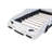 Twin Size Race Car-Shaped Platform Bed With Wheels-345662961