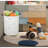 Round Laundry Clothes Hamper Laundry Basket With Handles,Storage Organizer Bins Laundry Gift Basket For Room, Bedroom Decor
