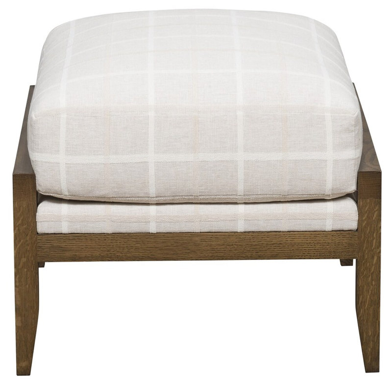 Wainscott Ottoman, Callaloo Cotton, Navajo