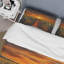 Ensemble de housse de couette en microfibre / polyester orange et vert-889528059