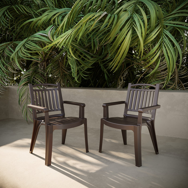 Chaise de salle à manger Kiayla, Brun