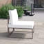 Fauteuil de patio extérieur en aluminium Fortuna par Modway-628056003