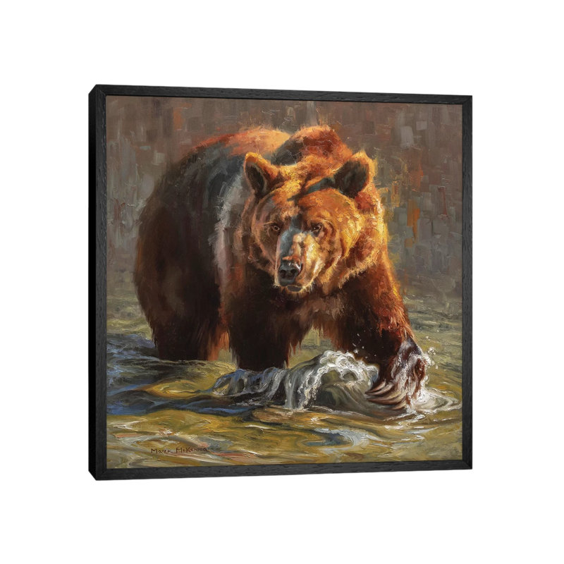 Moseyin' Through by Mark McKenna - Painting on Canvas, 93.98cm H x 93.98cm W x 3.81cm D, Black Framed