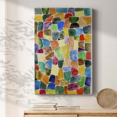 «Colorful Walkway I», reproduction sur toile tendue