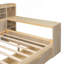 Lit en bois avec lit gigogne simple-827234210-827234209