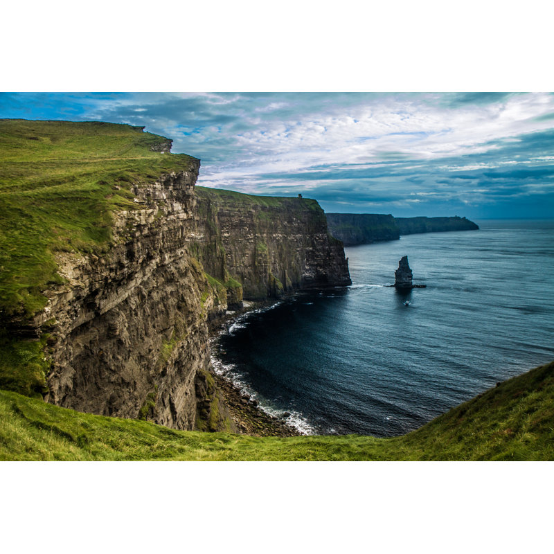 Cliff Of Moher - Wrapped Canvas Print, 30cm H x 46cm W