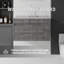 Meuble-lavabo flottant avec lavabo, porte à fermeture en douceur et comptoir en marbre de culture durable pour salle de bain moderne-131650094-131650099