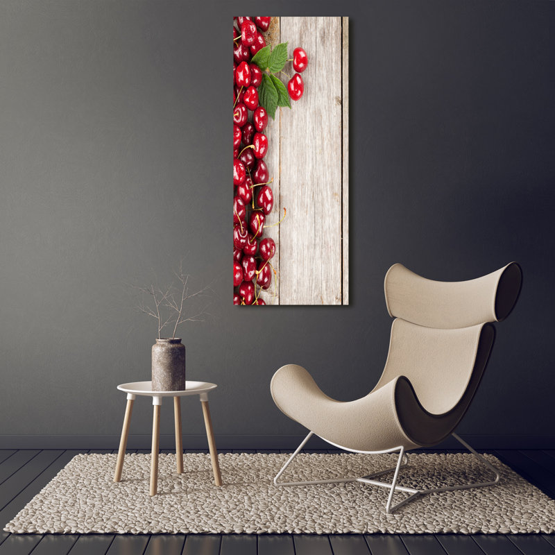 Cherries - Wrapped Canvas Print