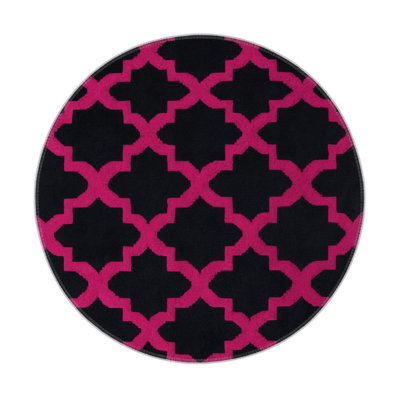 Trellis Gray Indoor and Outdoor Area Rug