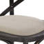 Basche 48cm H Solid Wood Cross Back Side Chair-20637972