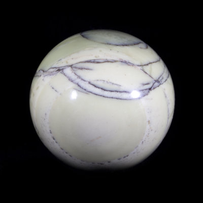 Sphère serpentine verte Goldye