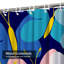 Rideau de douche sans couture avec 12 papillons-311395089