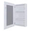 Armoire à pharmacie blanche avec miroir inclus-1869636446