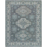 Transitional One-of-a-Kind Rectangle 3'2" X 4'1" Hand Knotted Area Rug