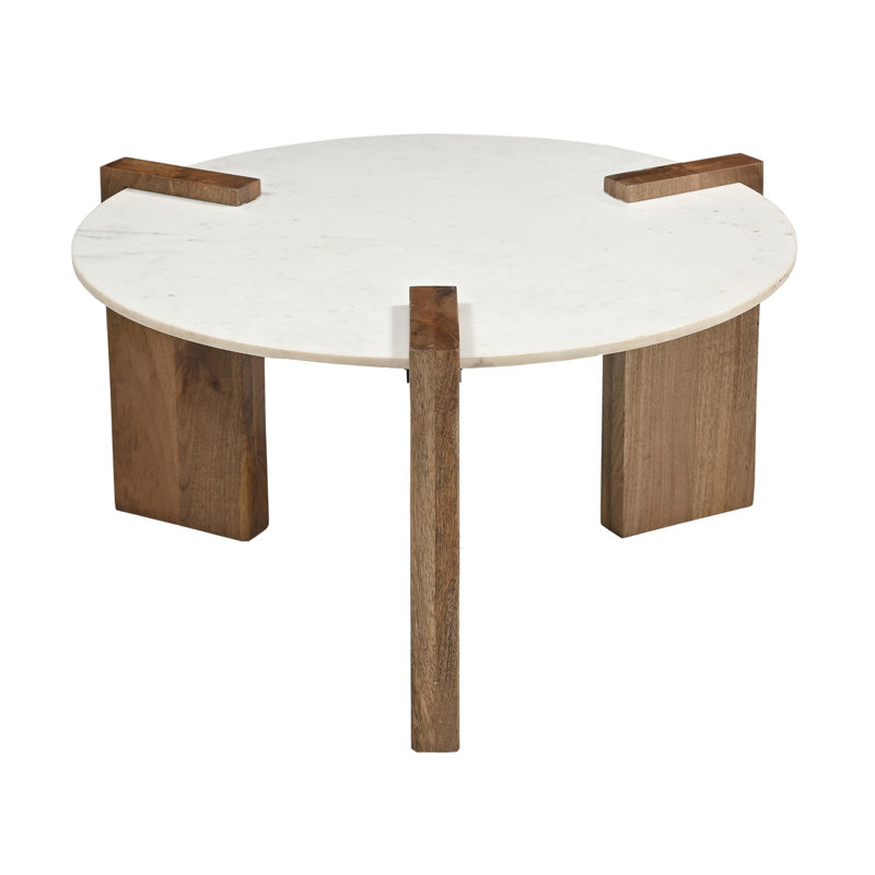 Kianie Marble Top Single Coffee Table