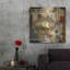 Art mural en métal luxueux «Bitcoin Deco Six» par Steve Hunziker, 24 po x 24 po-1080580579