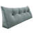 Sit-up Back Comfort Velvet Headboard Wedge Reading Pillow Triangular Backrest Back Support-56420211-56420204