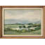Vue aérienne de la forêt verte pastel encadrée sur papier-91356428-91356427