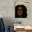 «Epic Graffiti» «Expressions 1» par Alonzo Saunders, art mural sur toile, 26 po x 30 po