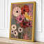 Gerbera Arrangement Botanical - Wrapped Canvas-48456890-48456891