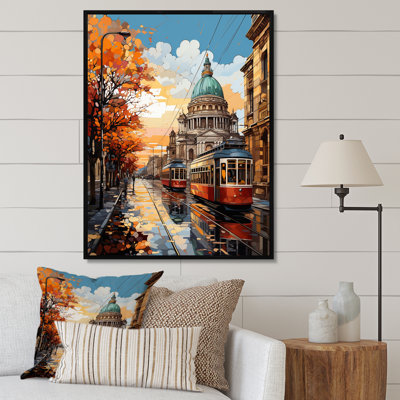 «Xana City Dublin Popart II», reproduction sur toile