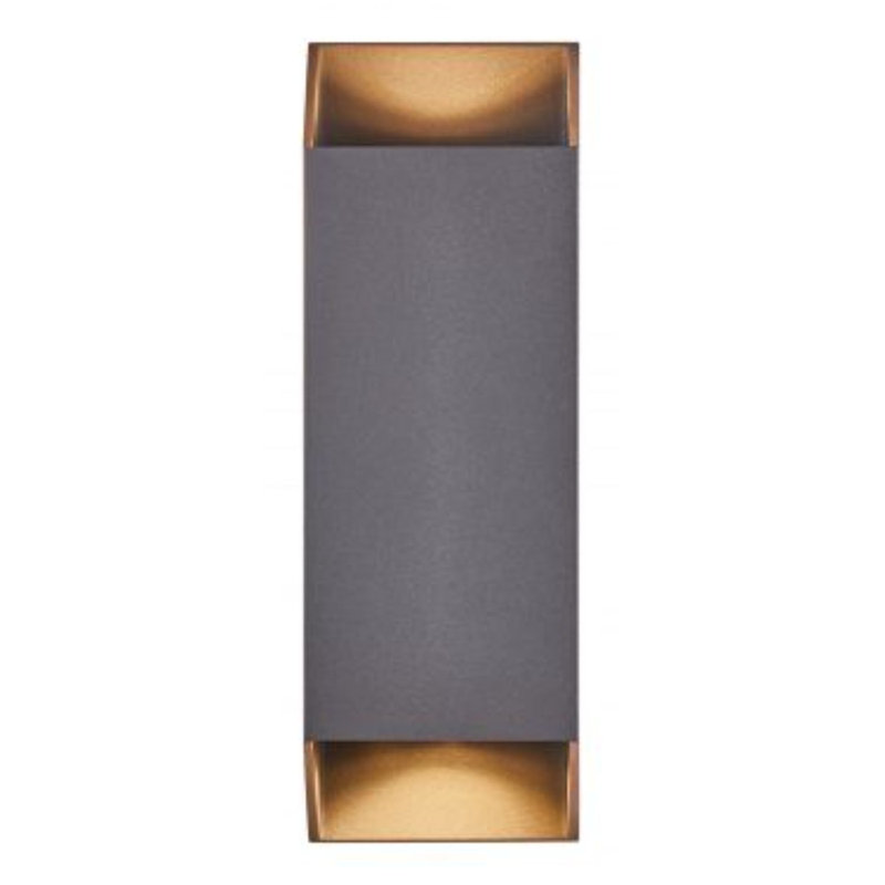 Nico 23.5cm H Outdoor Flush Mount, Anthr
