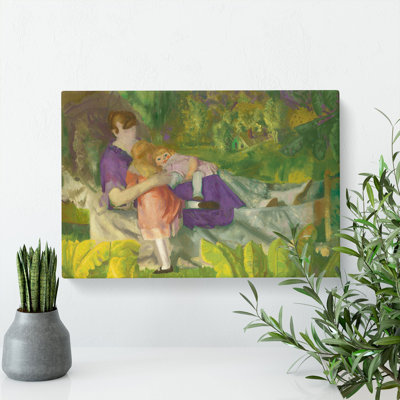 My Family by George Bellows - Wrapped Canvas