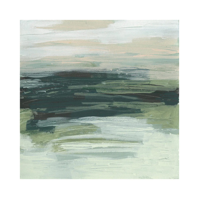 Moss Fields II, H 37 po x l 37 po x P 1,5 po