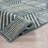 Rambo Geometric Black/Ivory Area Rug-1163769135-1147691669