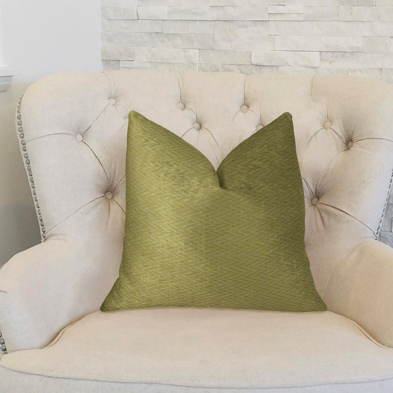 Nesting Zigzag Chevron Reversible Throw Pillow, 20" x 20"