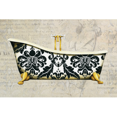 Pattern Tub 2 - Wrapped Canvas Print