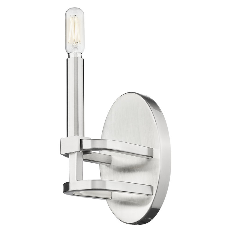 Downtown Urban - Hedman - 1 Light 4" Wall-mounted Sconce , Satin Nickel